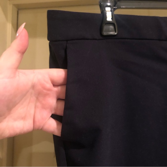 Loft Navy Slacks - Picture 2 of 6